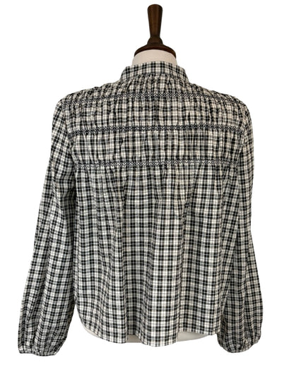 Amber Gingham Blouse