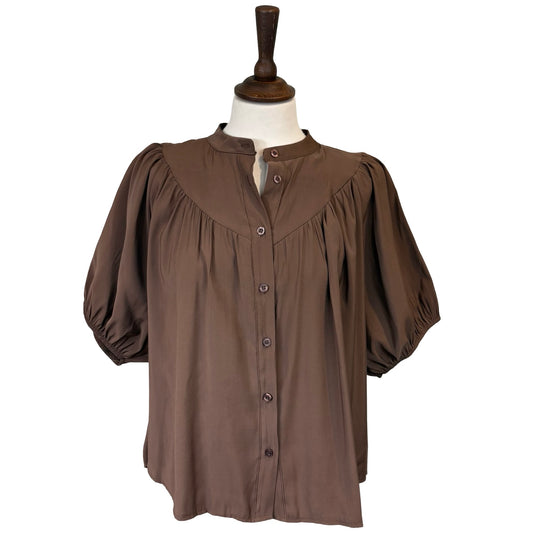 Joan Pleated Blouse