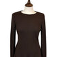 Esty Lurex Ribbed Top