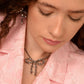 Silver Bow Necklace