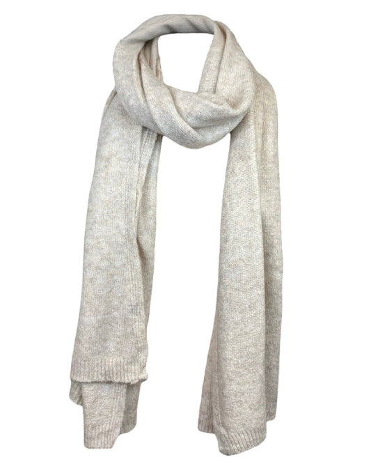 Plain Ribbed Edge Scarf
