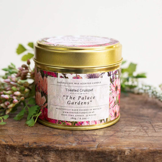 Toasted Crumpet The Palace Gardens Candle Tin