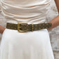 Multi Studded Gold Buckle Belt