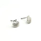 Clam Shell Stud Earrings