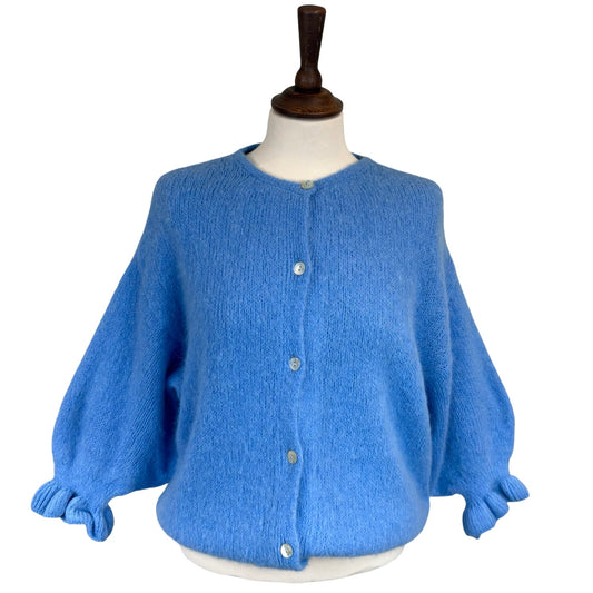 Clara Ruffle Sleeve Cardigan