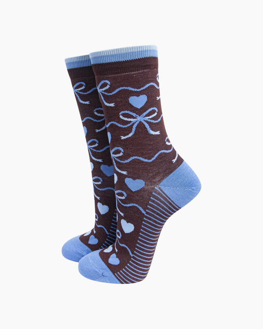 Bamboo Bow Socks