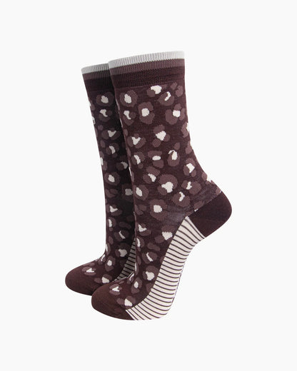 Bamboo Leopard Socks