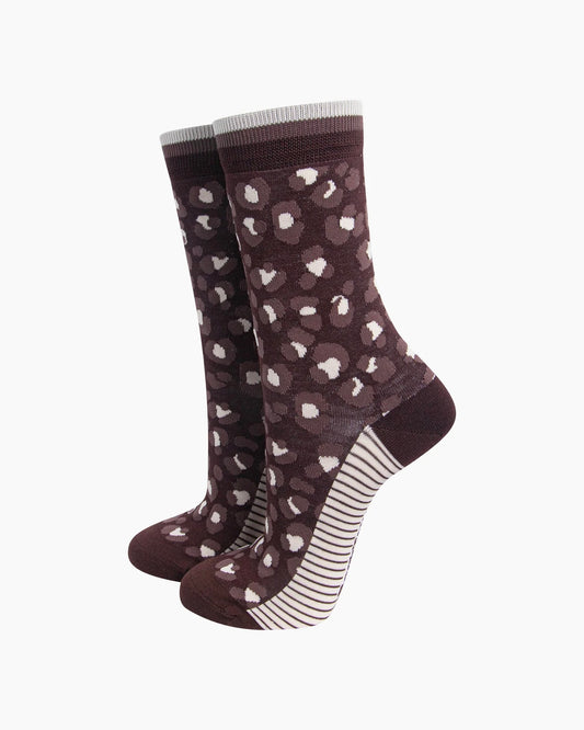 Bamboo Leopard Socks