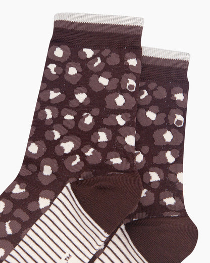 Bamboo Leopard Socks
