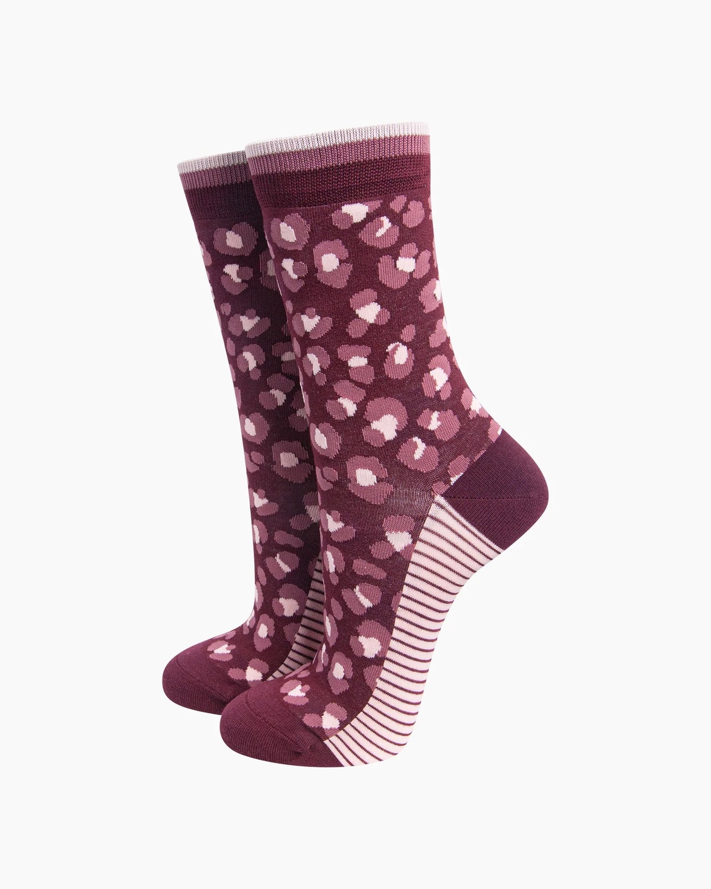 Bamboo Leopard Socks