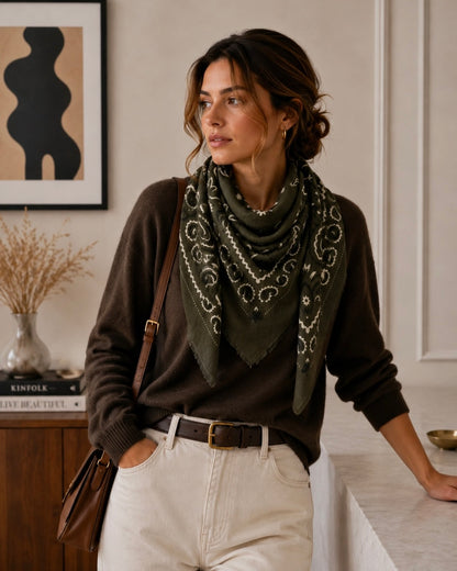 Paisley Lightweight Scarf