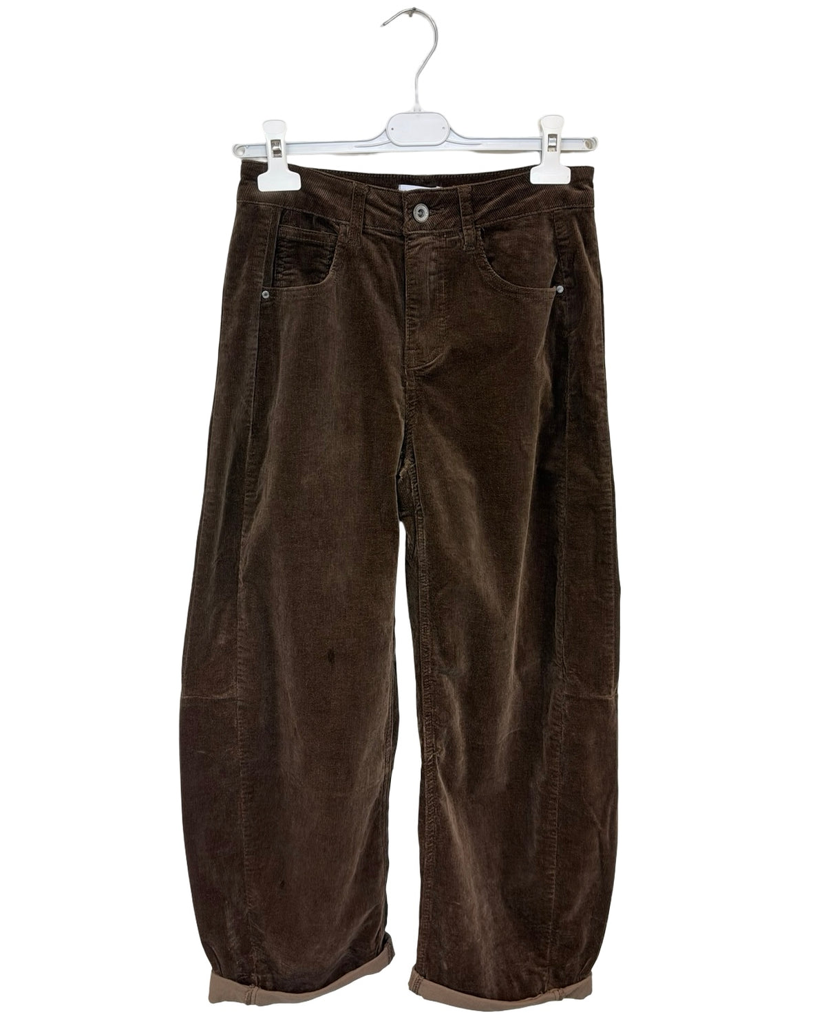 Belinda Cord Barrel Trousers