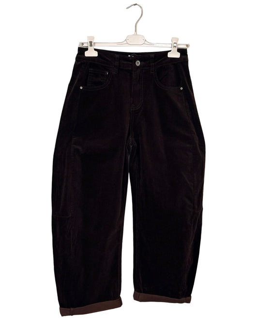 Belinda Cord Barrel Trousers