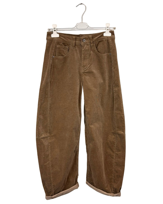 Belinda Cord Barrel Trousers