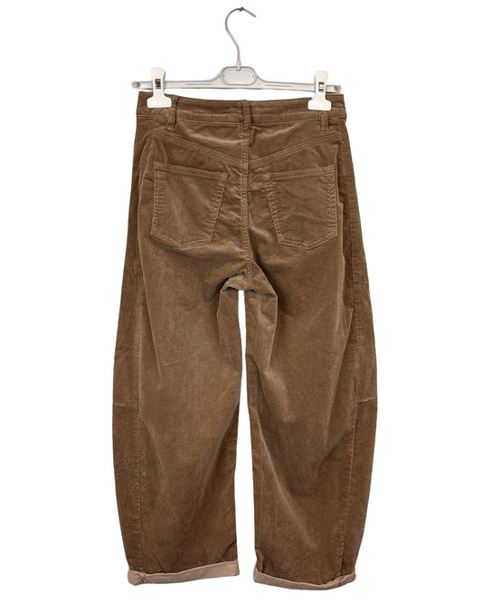 Belinda Cord Barrel Trousers