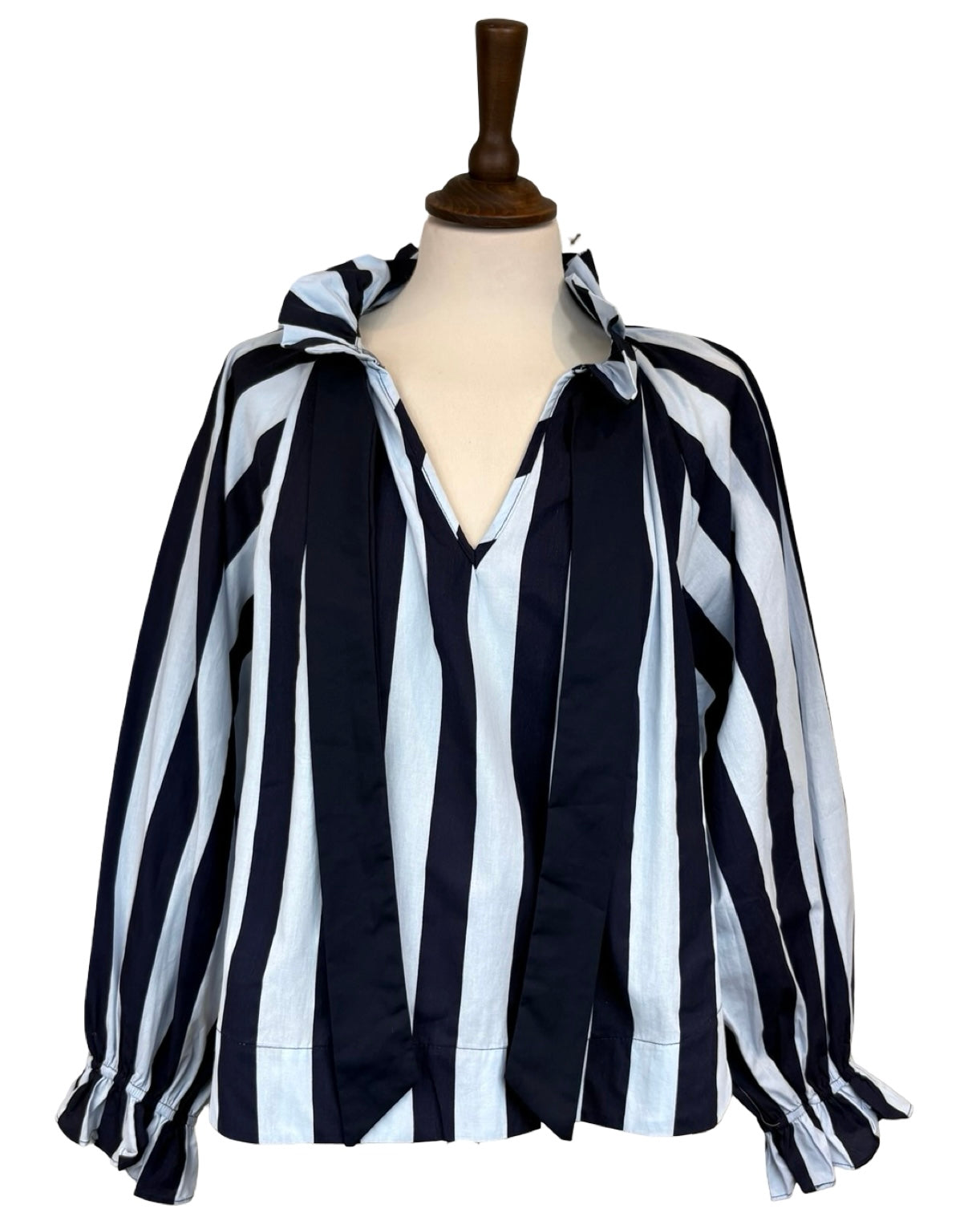 Giselle Frill Stripe Shirt