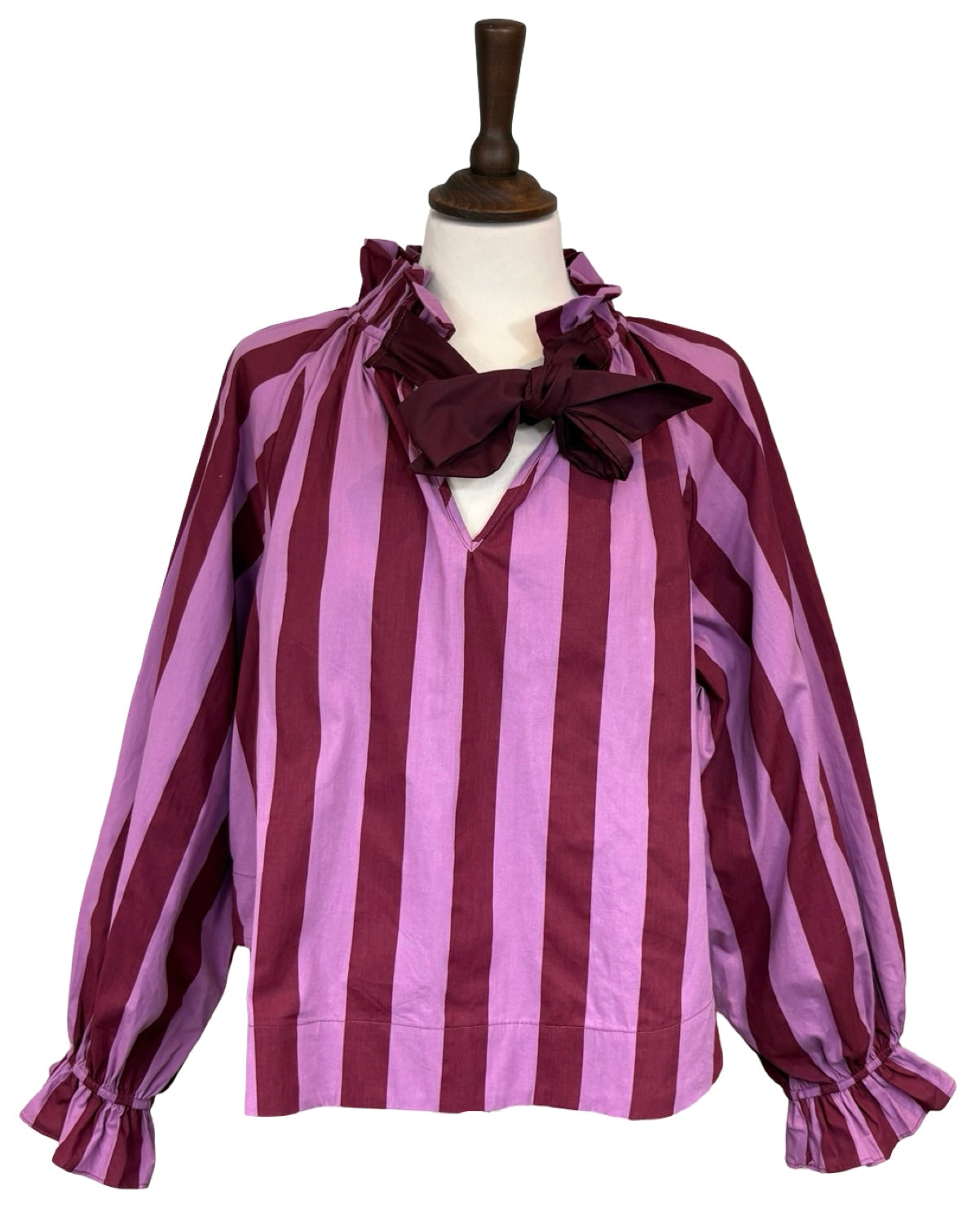 Giselle Frill Stripe Shirt