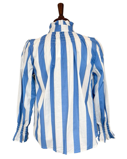 Clemence Stripe Blouse