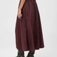 Neo Noir Yara Poplin Skirt