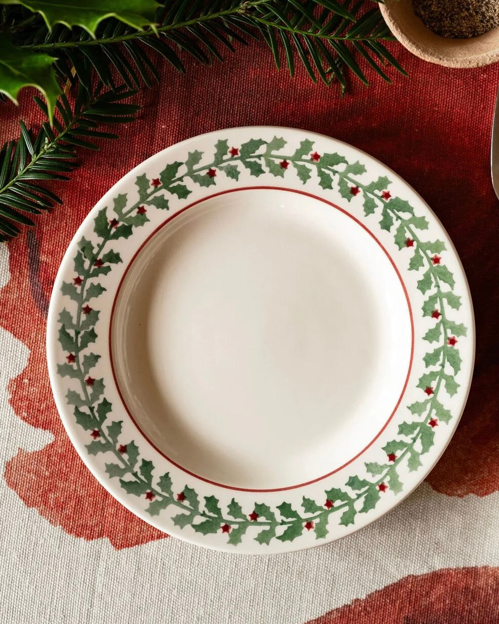 Tiny Holly 6 1/2 Inch Plate