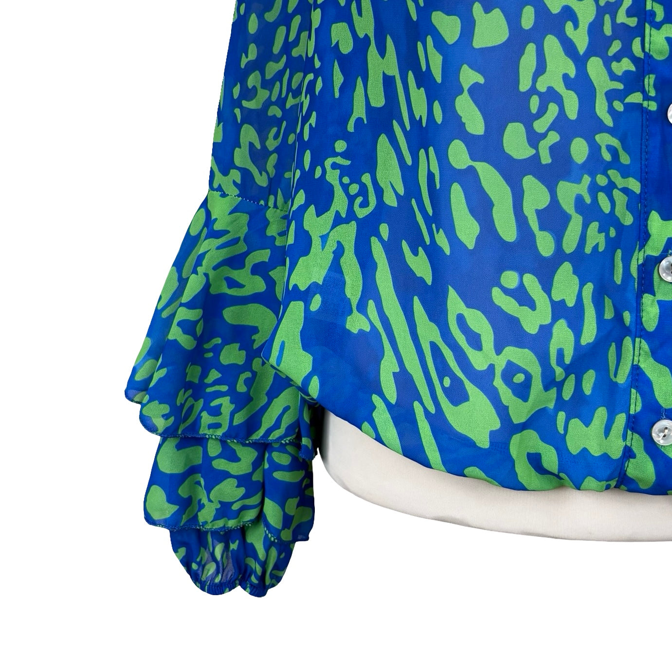 Jodi Leopard Print Blouse