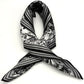 100% Silk Floral Scarf