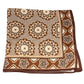 100% Silk Floral Scarf
