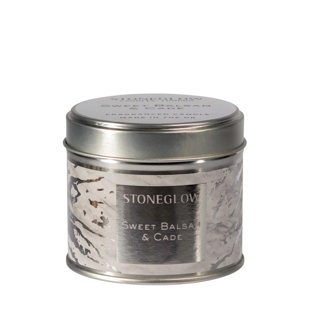 Stoneglow Sweet Balsam & Cade Candle Tin