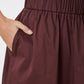 Neo Noir Yara Poplin Skirt