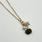 Cluster Star & Stone Charm Long Necklace