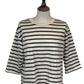 Aurelia Three Quarter Sleeve Stripe Top