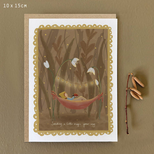 Woodland Folk Cards - Sending A Little Magic