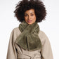 Rino & Pelle Stip Faux Fur Scarf