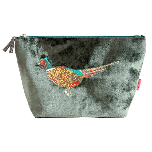 Pheasant Large Cosmetic Purse