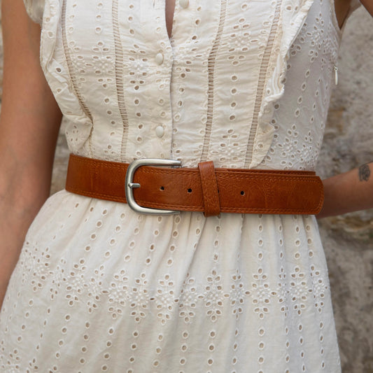 Silver Buckle Belt