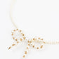 Pearl Bow Necklace