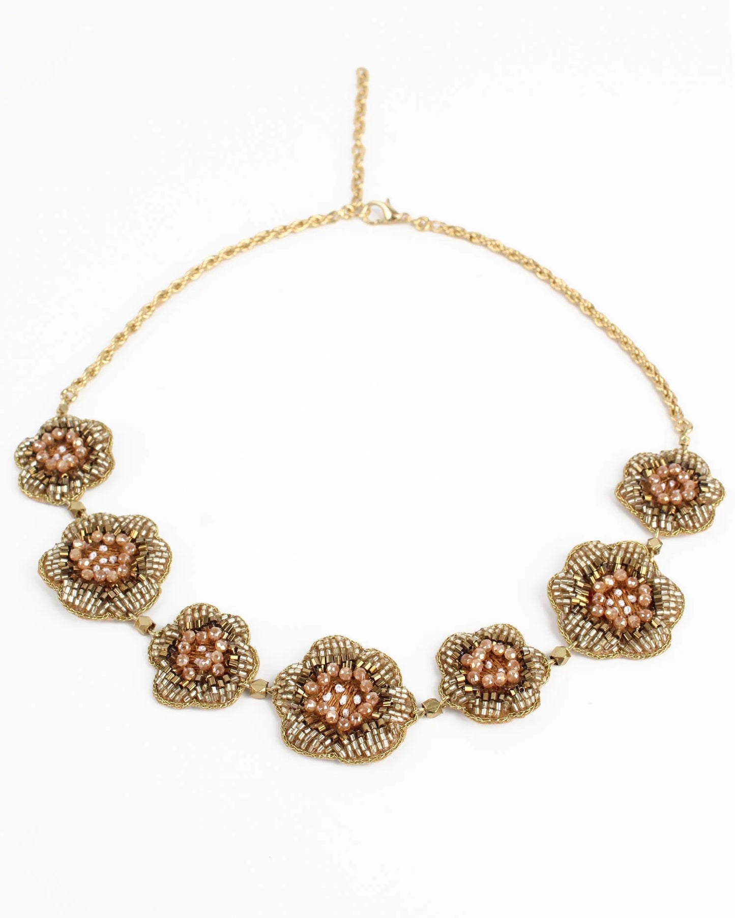 Gold Flower Necklace