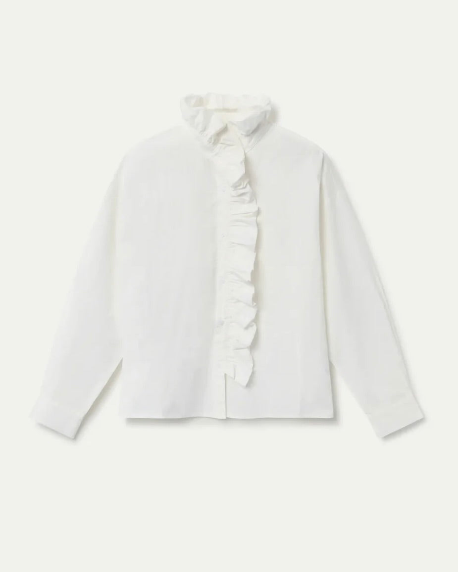Compania Fantastica Alejandra Frill Collar Shirt