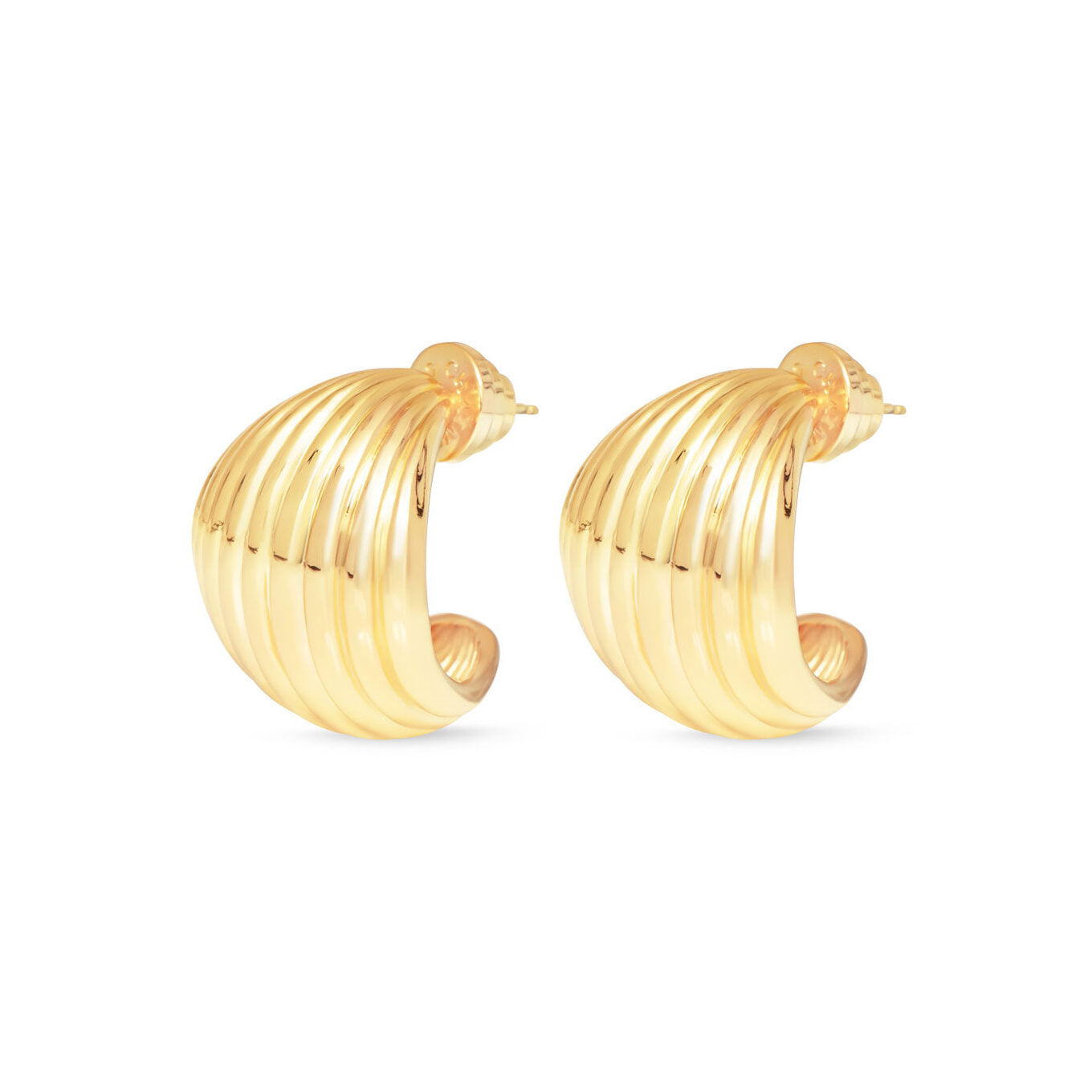 Ridged Fan Hoops