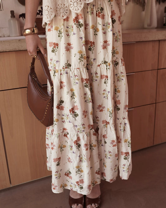 Clare Floral Skirt