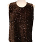 Marcie Sequin Vest Top