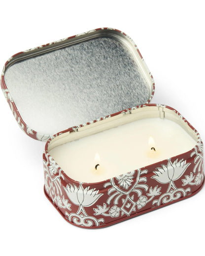Cherie Printed Tin Candle - French Linen & Orris