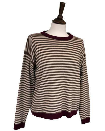 Janie Cashmere Stripe Jumper
