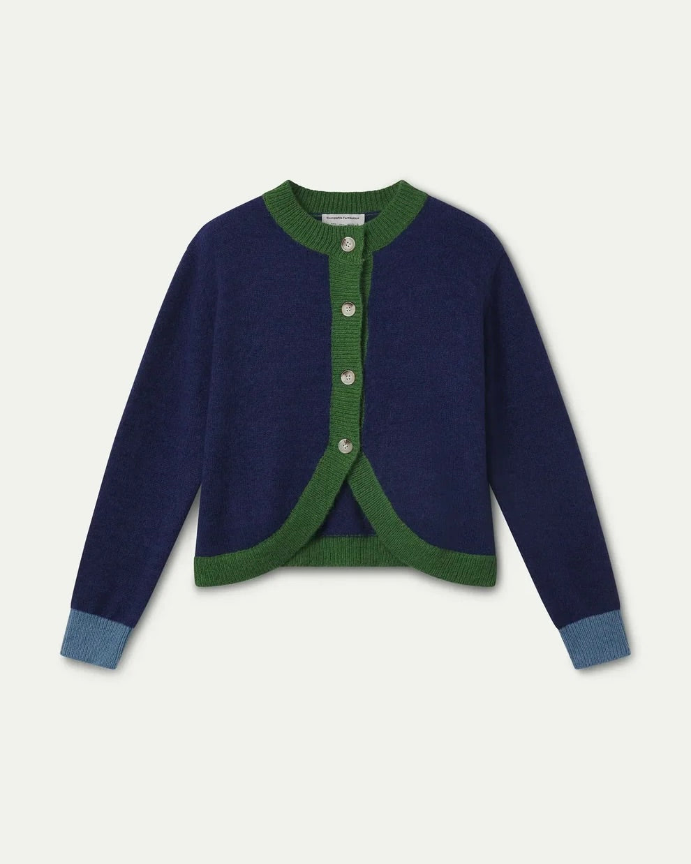 Compania Fantastica Nerina Two Tone Cardigan