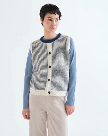 Compania Fantastica Paloma Stripe Vest