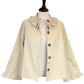 Naomi Ruffle Trench Coat