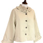 Naomi Ruffle Trench Coat