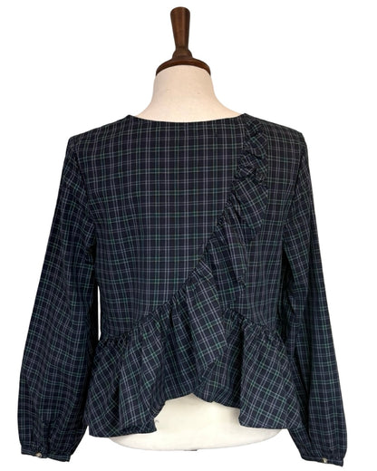 Gianna Crossover Back Blouse