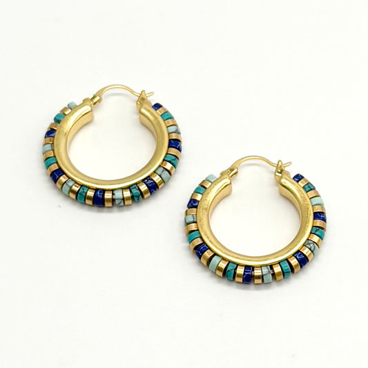 Chunky Hoop Earrings
