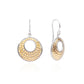 Anna Beck Open Disc Drop Earrings